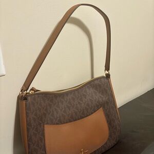 MK Multi color Brown MK Bag!
